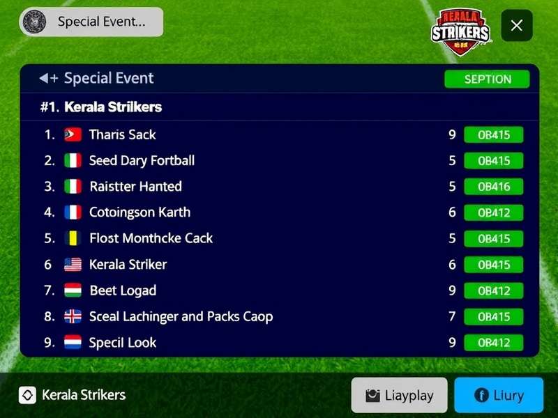 Kerala Strikers Super League Gameplay Screenshot